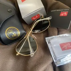 RB3025 Iewma アビエーターサングラス ゴールド Ray-Ban