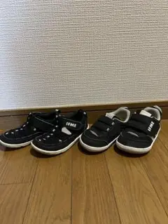 IFME 子ども靴 スニーカー サンダル　二足セット