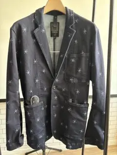 ファレル G-STAR RAW テーラードジャケット 46size星柄