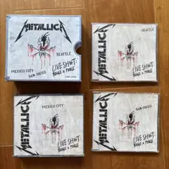 メタリカ（LLICA）ライヴ・シット　CD3枚組・DVD２枚の計5枚 Metallica - Live Shit: Binge & Purge (CD & DVD) - Amazon.com