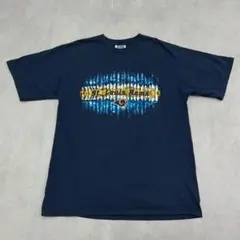 00s　セントルイス・ラムズ　Y2K　半袖　Tシャツ　古着　ネイビー　紺色　XL