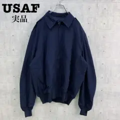 f0048 USAF DSCP インナー付 ミリタリージャケット ネイビー L