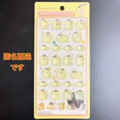 ボンボンドロップ　シール　ポムポムプリン　サンリオ　ボンボンドロップシール