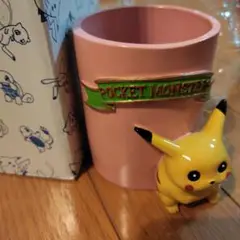 【新品】ポケットモンスター ピカチュウ ペンスタンド（箱付き）