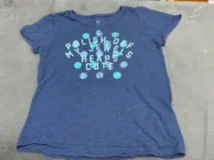 ネイビー プリント Tシャツ