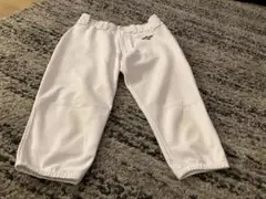Mizuno ホワイト 練習着パンツ　Oサイズ　ショート