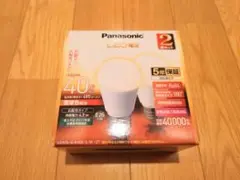 【未使用品】パナソニック LED電球 26mm 電球色（2個入り）
