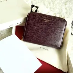 美品◎CELINE セリーヌ フィービー コンパクト ジップウォレット 財布