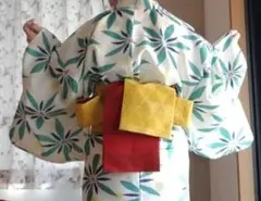 帯 イエロー レッド