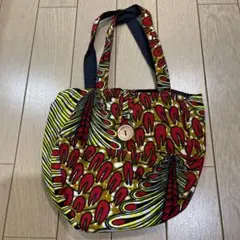 新品未使用品　アフリカ布バック