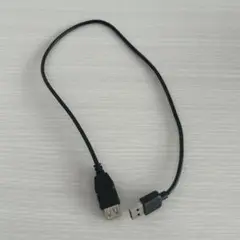 USB 延長ケーブル 50cm 黒