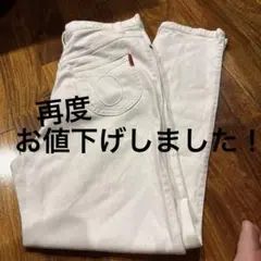 月末値下　美品　レディース　ウルトラストレッチ5ポケットレギンスパンツ白デニム