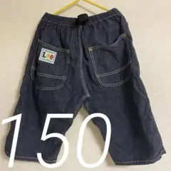 Lee ハーフパンツ ブラック　150