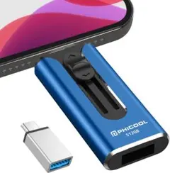 専用アプリ不要 データ移行簡単Phone対応 USBメモリ512GB
