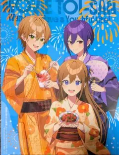 アニメディア 8月号 付録 クリアファイル