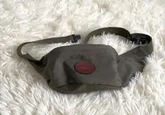 オリーブグリーン キャンバス ウエストポーチ