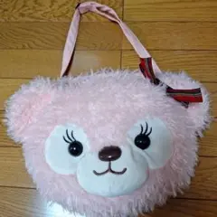 ピンク クマデザイン ショルダーバッグ
