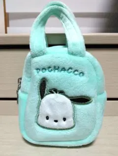 新品未使用 サンリオ ぬいぐるみミニコロバッグフェイス Ver.5 ポチャッコ