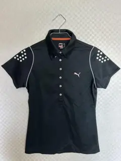 Puma レディース ブラックポロシャツ　Lサイズ