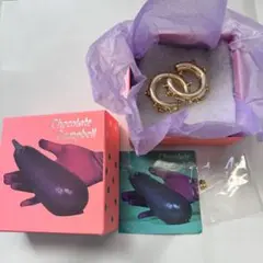 ◇最終値下げ◇チョコレートキャンベル ピアス new HOOP