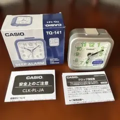 CASIO 小型アナログ置き時計 TQ-141