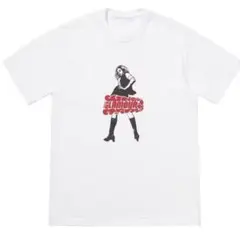 HISTEREC GLAMOUR ロゴ Tシャツ ホワイト