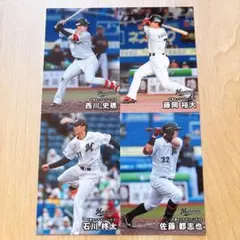 プロ野球チップス 2025 第二弾 ロッテ 4枚