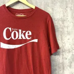 コカコーラ　半袖T レッド　M
