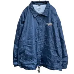 エドワーズ　メンズナイロンジャケット　２XL　紺　内側保温地　企業ロゴ【1699