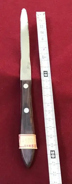 昭和レトロ　木屋 キヤ　パンナイフ　カーブ入り　新品未使用