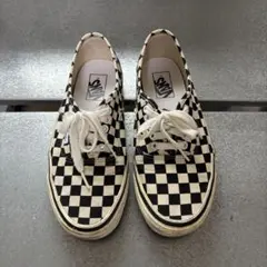 VANS バンズ アナハイム オーセンティック チェッカーフラッグ 25.5cm