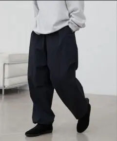 TRACK WIDE EASY LOOSE PANTS
