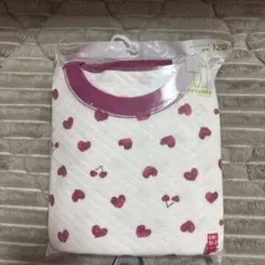 新品　ユニクロ　キルトパジャマ　長袖　120センチ