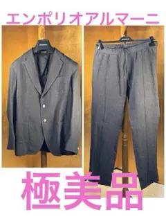 極美品【エンポリオアルマーニ】ネイビー麻ジャケット52 極美品【エンポリオアルマーニ】ネイビー麻ジャケット52 - メルカリ