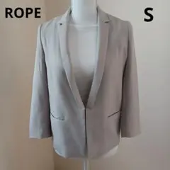 【ROPE】ライトグレージャケットSサイズ