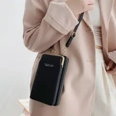 ★人気★ スマホ ポーチ 斜めがけ 財布 カード収納 本革 かわいい おしゃれ