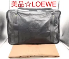 T937 美品☆ ロエベ LOEWE ボストンバッグ レザー トラベル