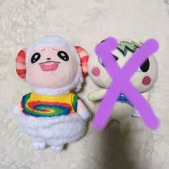 どうぶつの森　ぬいぐるみ　ちゃちゃまる　ジュン