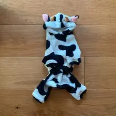 犬と生活　牛　ロンパース　新品