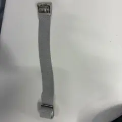 シルバー ストライプパターン メタルバンド　サイズS
