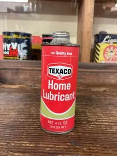 60's TEXACOオイル缶　デッドストック