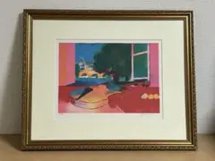 ウラニート様専用＊ポールギヤマン ギアマン 花 馬 額縁 アート