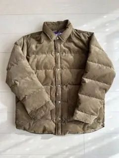 ザ ノース フェイス パープルレーベル コーデュロイダウンシャツジャケットXL