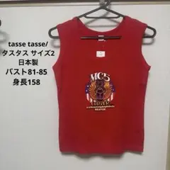 タスタス MC5 GLOVER 赤 タンクトップ M 9