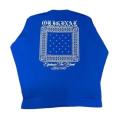 【OG CLASSIX】CROSS BANDANA5.6oz L/S TEEBL