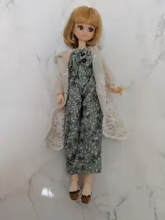 ピュアニーモ2エモーションS用　花柄オールインワンとレースアウターセット