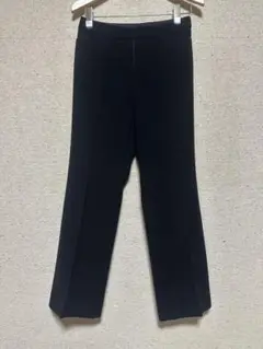 ■レディース セミフレアスラックス センタープレスパンツ 7AR61 美脚パンツ