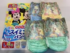 【未使用】GOO.Nグーン　スイミングパンツ　水遊び用おむつ Lサイズ ４枚入