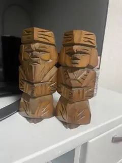 バリ風 置物2点セット