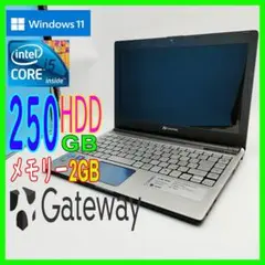 Gateway/ノートPC/Core i5/HDD250GB/1019-06